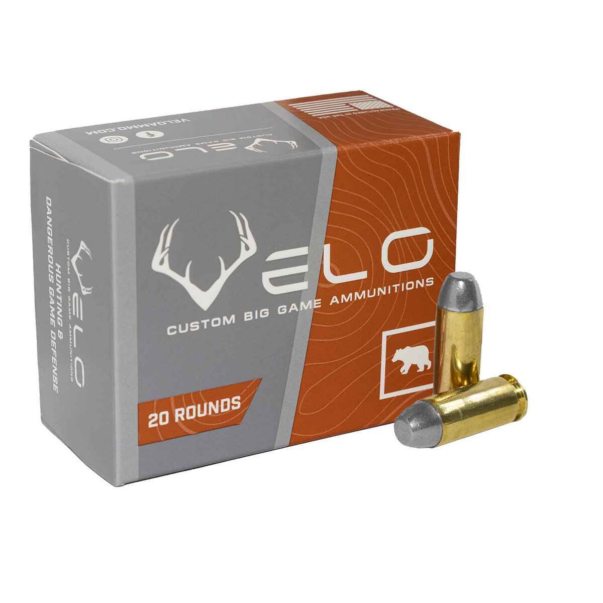 Velo 10mm 200gr Hardcast Handgun Ammo - 20 Rounds Velo 10mm 200gr Hardcast Handgun Ammo - 20 Rounds