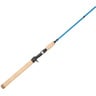 Velocity Fishing International Elite Blue Glass Trolling Rod - 7ft 9in, Ultra Light Power, Moderate Slow Action, 2pc - Blue