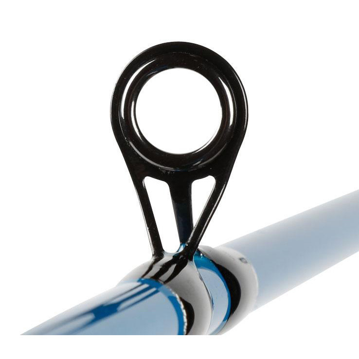 Velocity Fishing International Elite Blue Glass Trolling Rod - 7ft 9in, Ultra Light Power, Moderate Slow Action, 2pc - Blue Velocity Fishing International Elite Blue Glass Trolling Rod - 7ft 9in, Ultra Light Power, Moderate Slow Action, 2pc - Blue