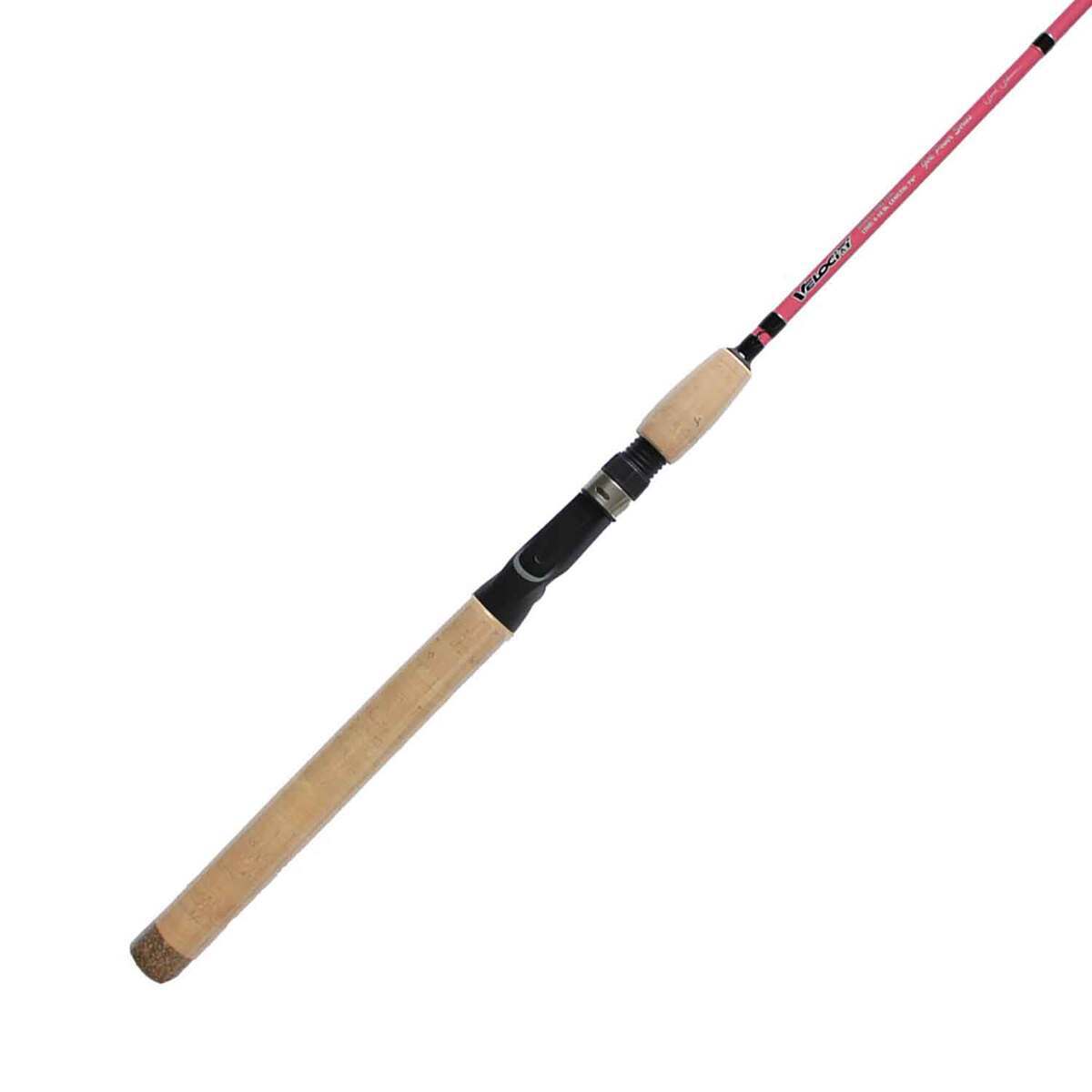 Velocity Fishing International Girl Power Pink Glass Trolling Rod by Sportsman's Warehouse Velocity Fishing International Girl Power Pink Glass Trolling Rod by Sportsman's Warehouse