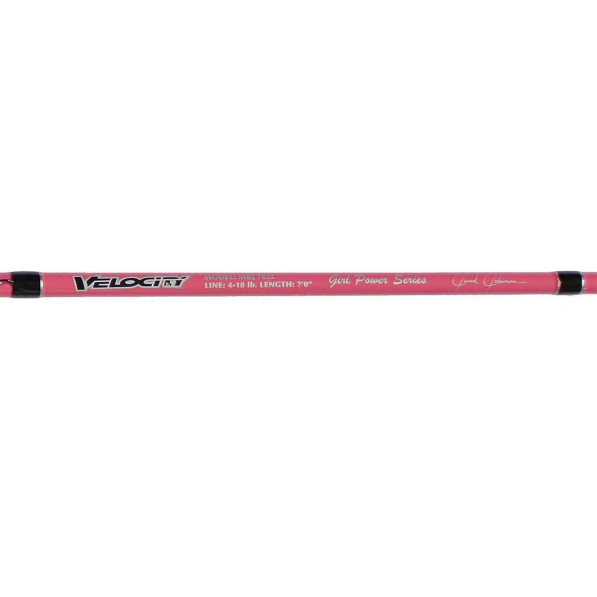 Pink Glass Rods Velocity Fishing International Girl Power Pink Glass Trolling Rod - 7ft ...