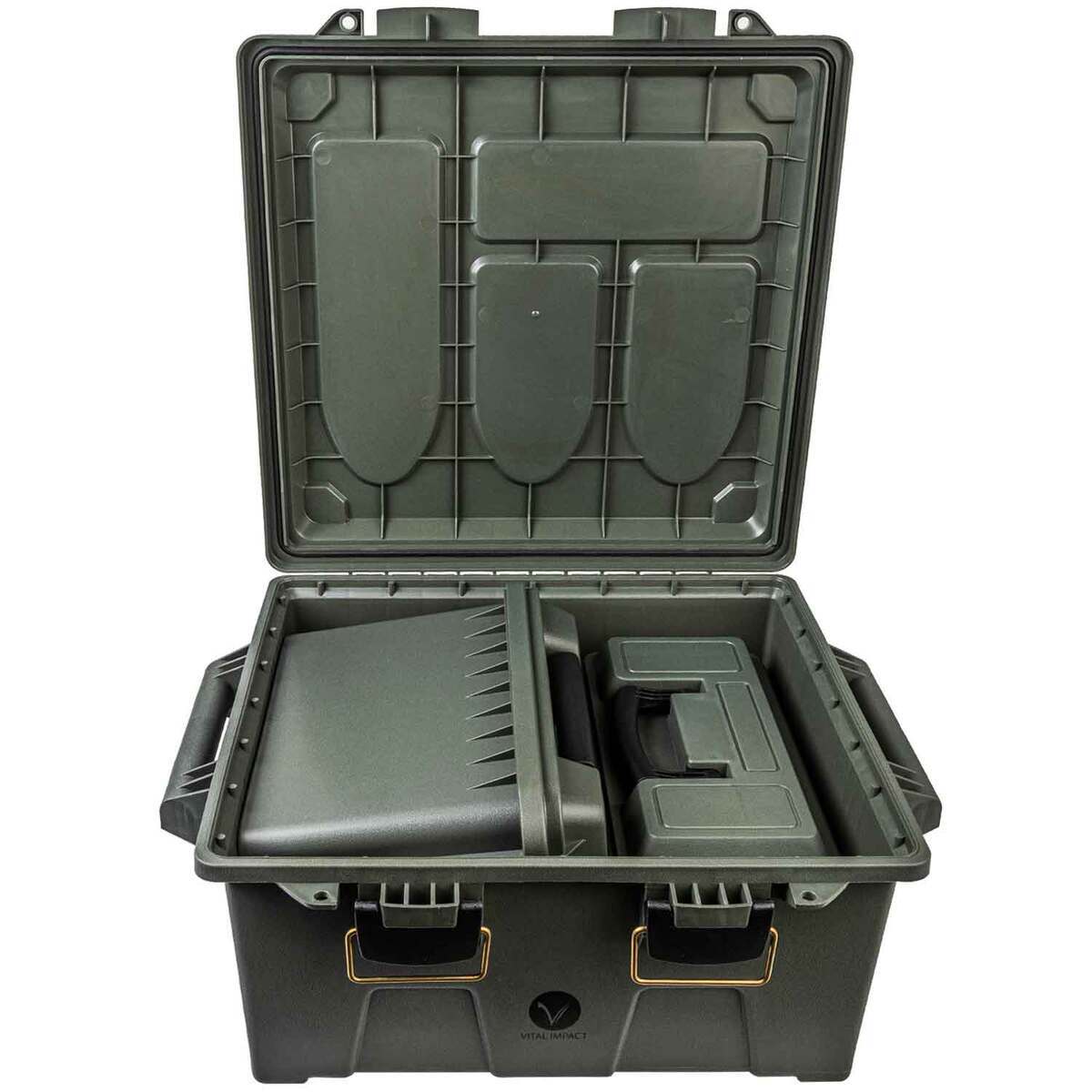 Vital Impact 4-Piece Assorted Ammo Box and Large Crate Set Vital Impact 4-Piece Assorted Ammo Box and Large Crate Set