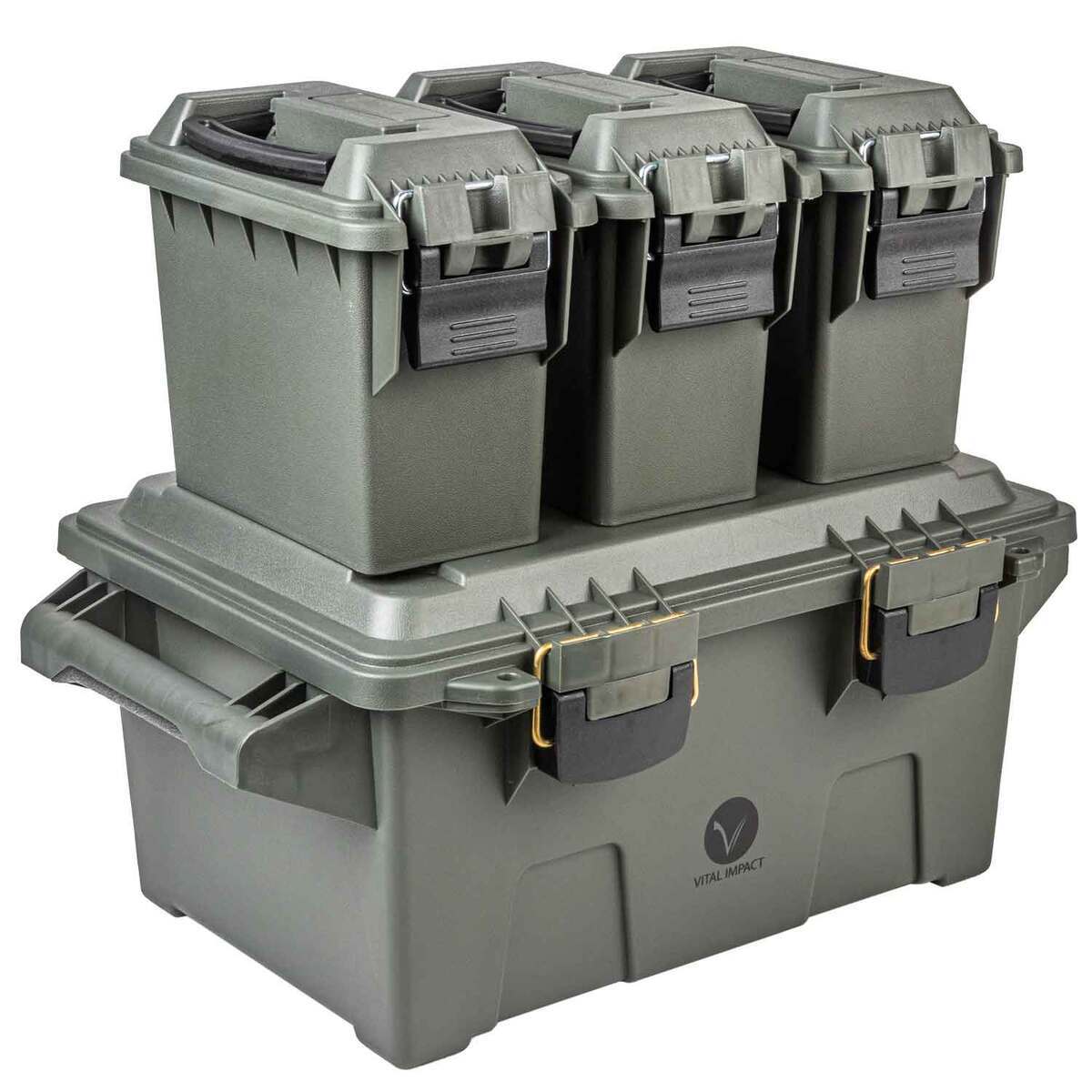 Vital Impact 4-Piece Mini Ammo Box and Crate Set Vital Impact 4-Piece Mini Ammo Box and Crate Set