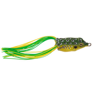 Vicious Fishing Frog - Moss Yellow, 1-1/2in
