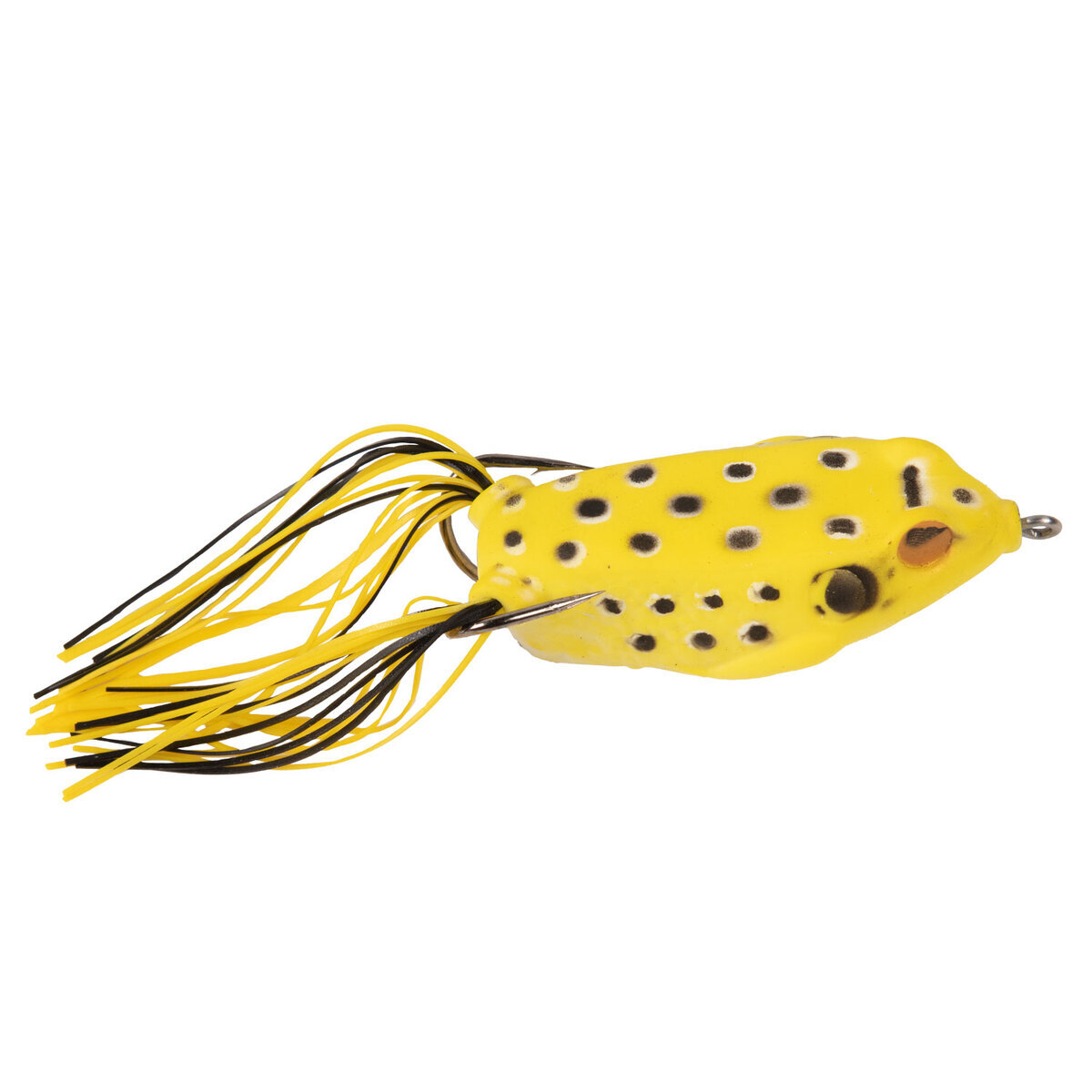 Vicious Fishing Frog - Yellow Midnight, 3in - Yellow Midnight Vicious Fishing Frog - Yellow Midnight, 3in - Yellow Midnight