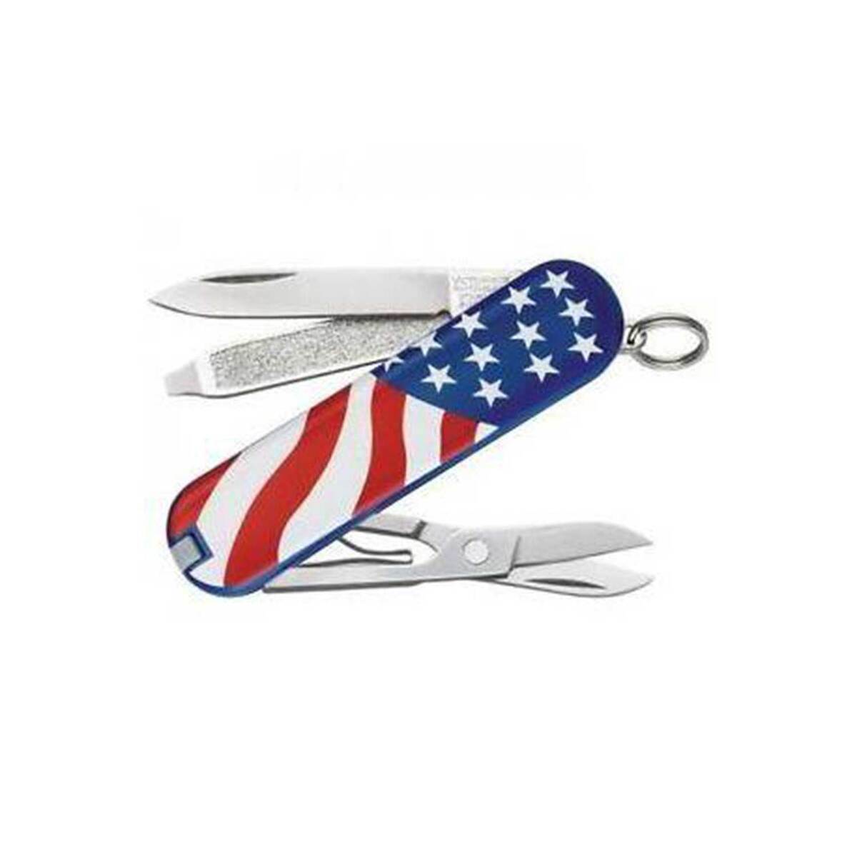 Victorinox Classic SD Pocket Knife - American Flag - American Flag Victorinox Classic SD Pocket Knife - American Flag - American Flag