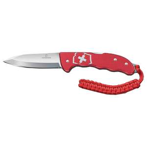 Victorinox Hunter Pro 4 inch Folding Knife - Red