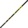 Victory 3DHV Elite 350 spine Carbon Arrows - 12 Pack - Black/Yellow