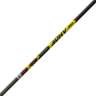 Victory 3DHV Elite 400 spine Carbon Arrows - 12 Pack - Black/Yellow