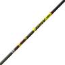 Victory 3DHV Elite 500 spine Carbon Arrows - 12 Pack - Black/Yellow