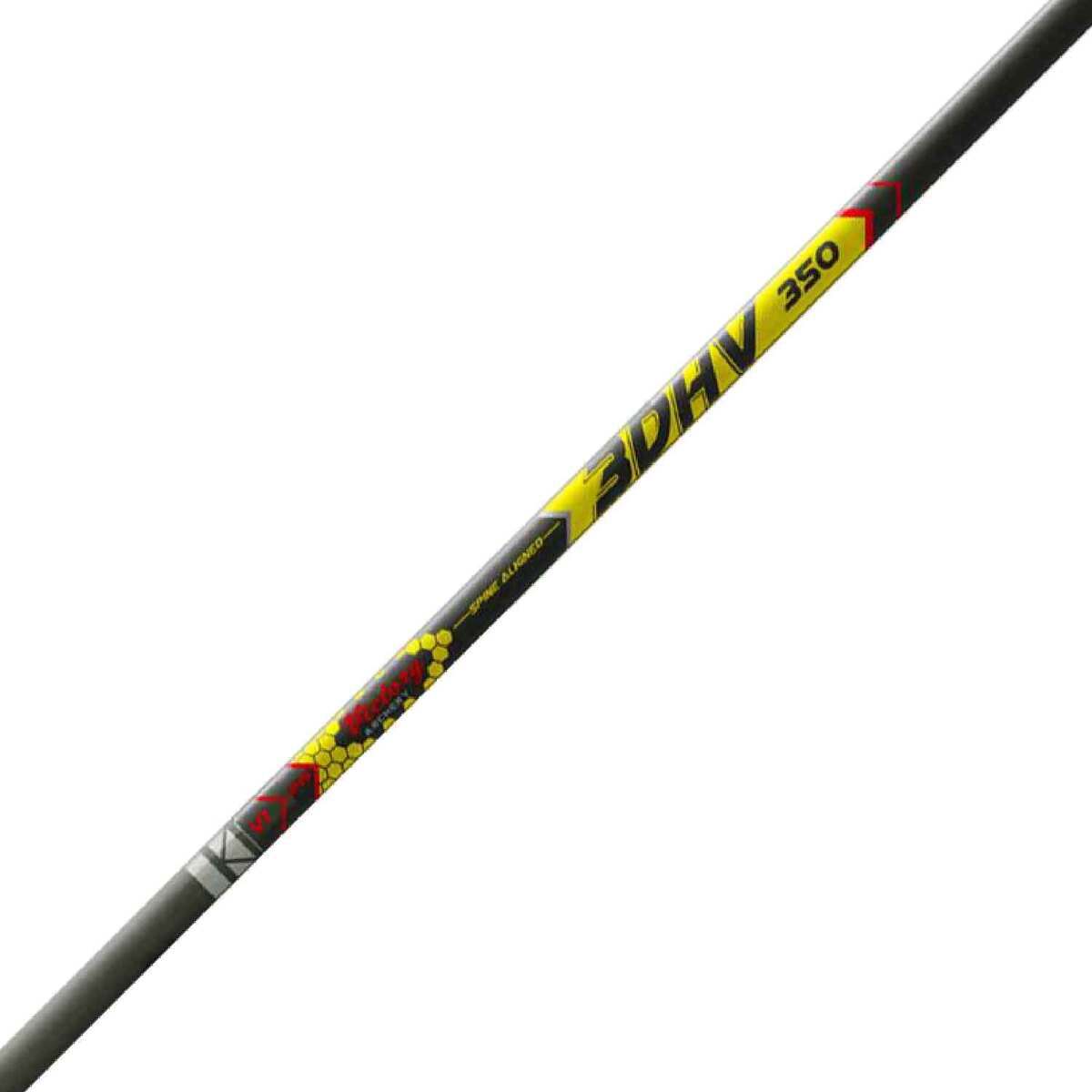 Victory 3DHV Elite 500 spine Carbon Arrows - 12 Pack - Black/Yellow Victory 3DHV Elite 500 spine Carbon Arrows - 12 Pack - Black/Yellow