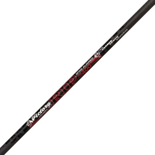 Victory RIP Sport 400 Spine Carbon Arrows – 6 Pack – Black