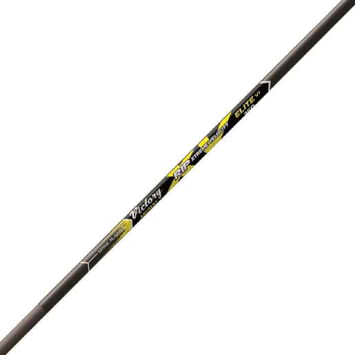 Victory Rip XV Elite 400 spine Carbon Arrows – 12 Pack – Black