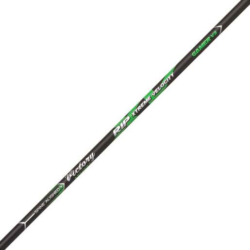 Victory RIP XV Gamer 500 Spine Carbon Arrows – 6 Pack – Black