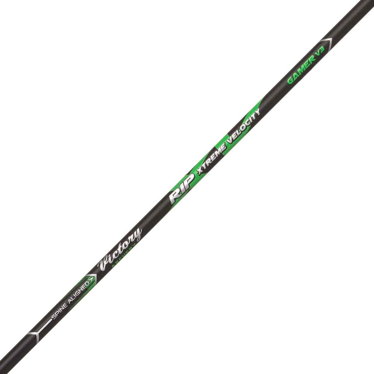 Victory RIP XV Gamer 500 Spine Carbon Arrows - 6 Pack - Black Victory RIP XV Gamer 500 Spine Carbon Arrows - 6 Pack - Black