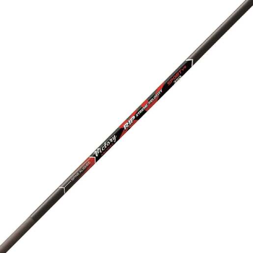 Victory Rip XV Sport 350 spine Carbon Arrows – 12 Pack – Black