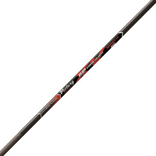 Victory Rip XV Sport 500 spine Carbon Arrows – 12 Pack – Black