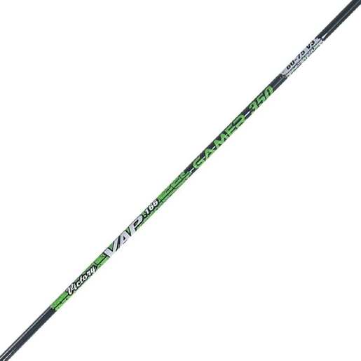 Victory VAP Gamer 400 spine Carbon Arrows – 12 Pack – Black