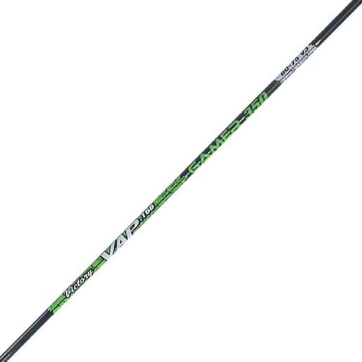 Victory VAP Gamer 500 spine Carbon Arrows – 12 Pack – Black