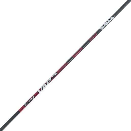 Victory VAP Sport 350 spine Carbon Arrows – 12 Pack – Black