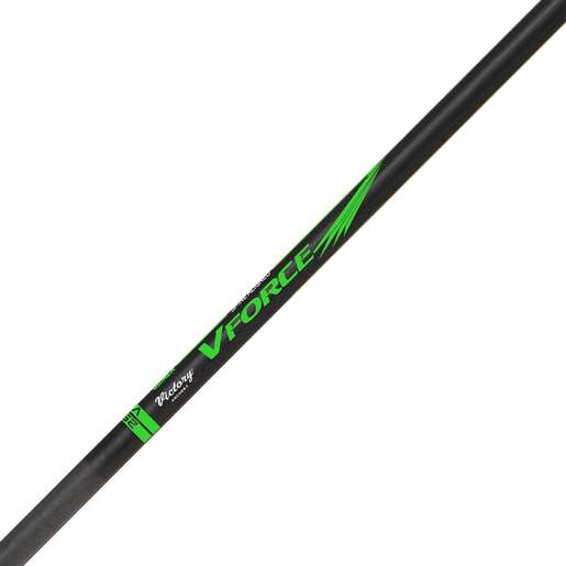 Victory VForce Gamer 250 Spine Carbon Arrows – 6 Pack – Black