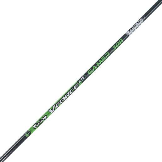 Victory VForce Gamer 300 spine Carbon Arrows – 12 Pack – Black