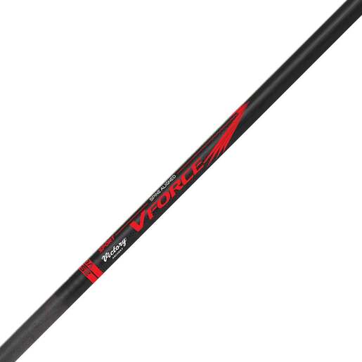 Victory VForce Sport 250 Spine Carbon Arrows – 6 Pack – Black