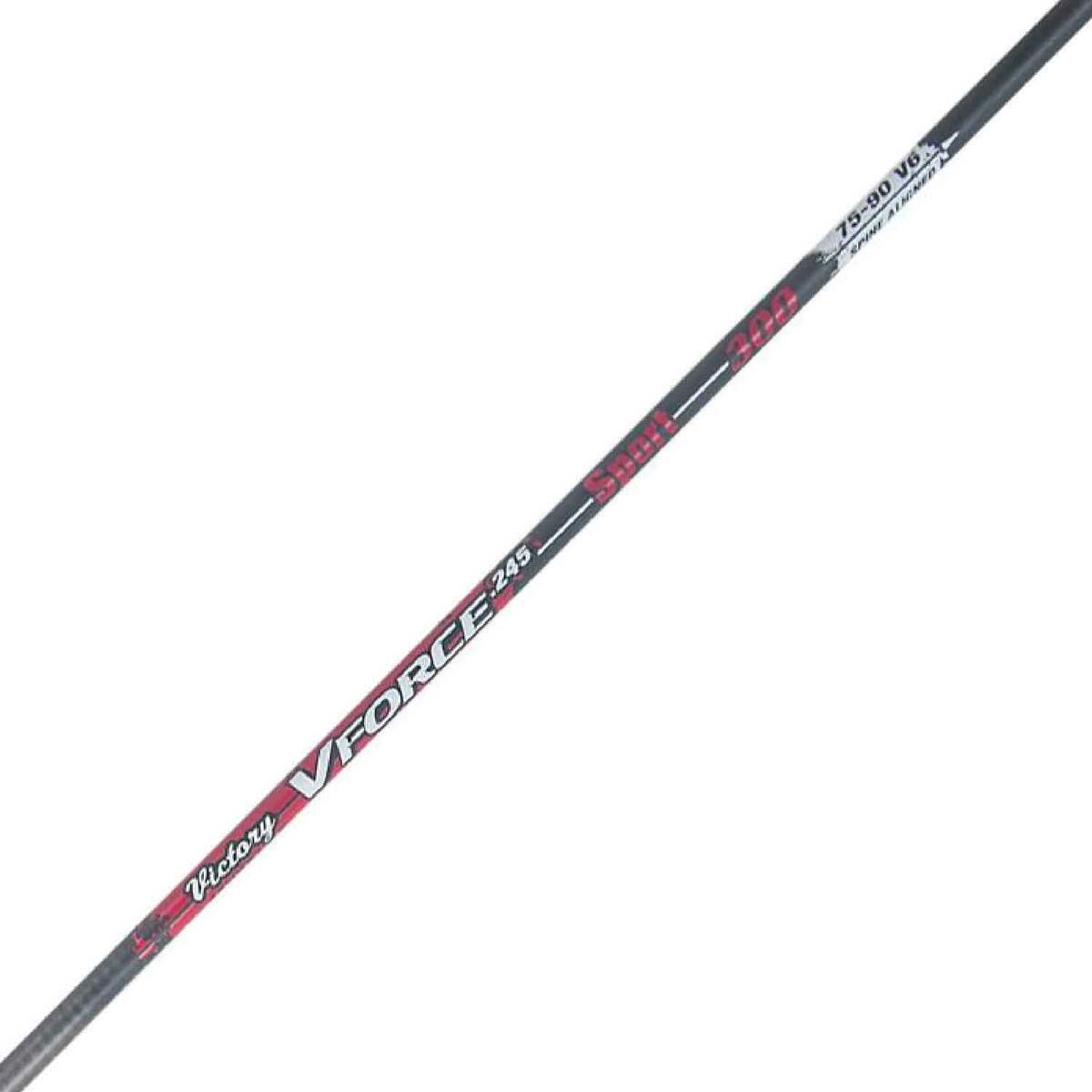 Victory VForce Sport 300 Spine Carbon Arrows - 12 Pack - Black Victory VForce Sport 300 Spine Carbon Arrows - 12 Pack - Black