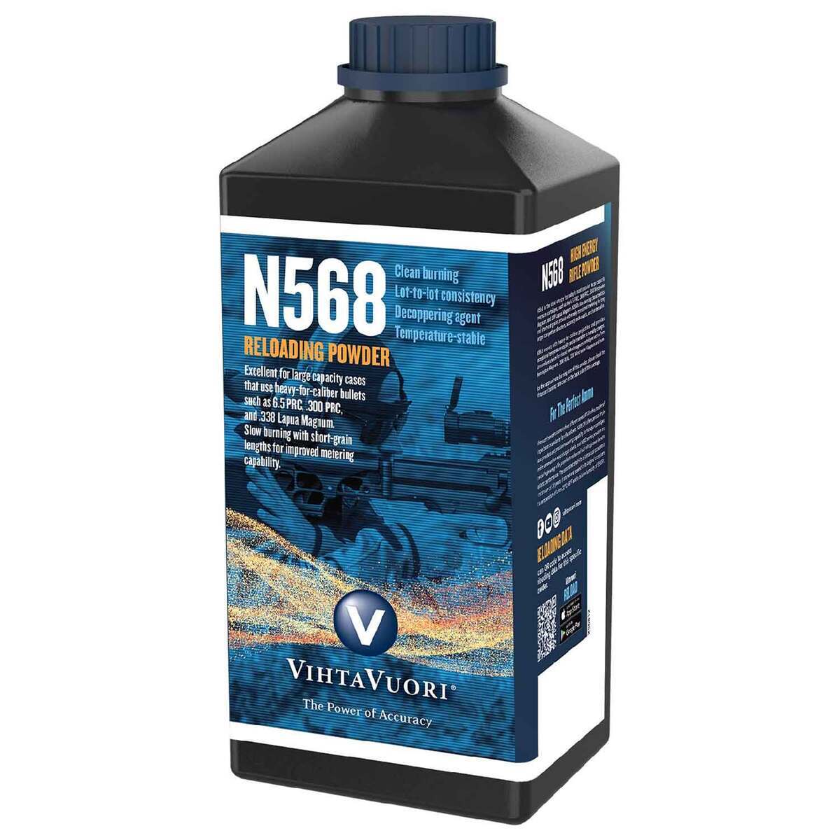 Vihtavuori N568 Smokeless Rifle Powder - 1lb Can | Sportsman's Warehouse