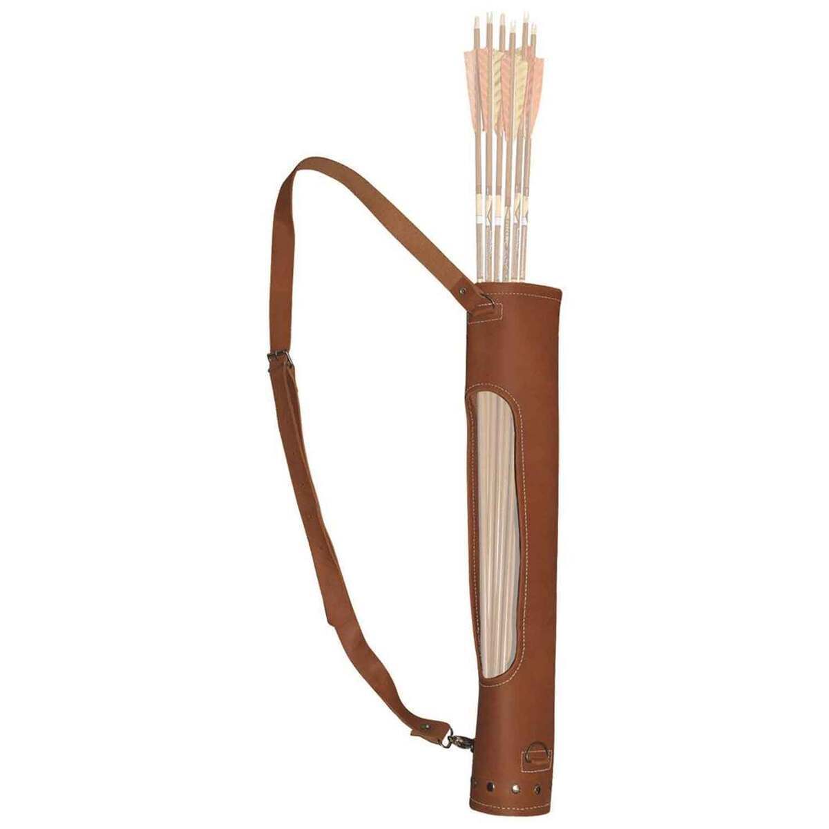 Vista Cunningham Back 18 Arrow Quiver - Brown - Brown Vista Cunningham Back 18 Arrow Quiver - Brown - Brown