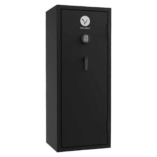 Vital Impact 16 Gun Safe – Black – Black
