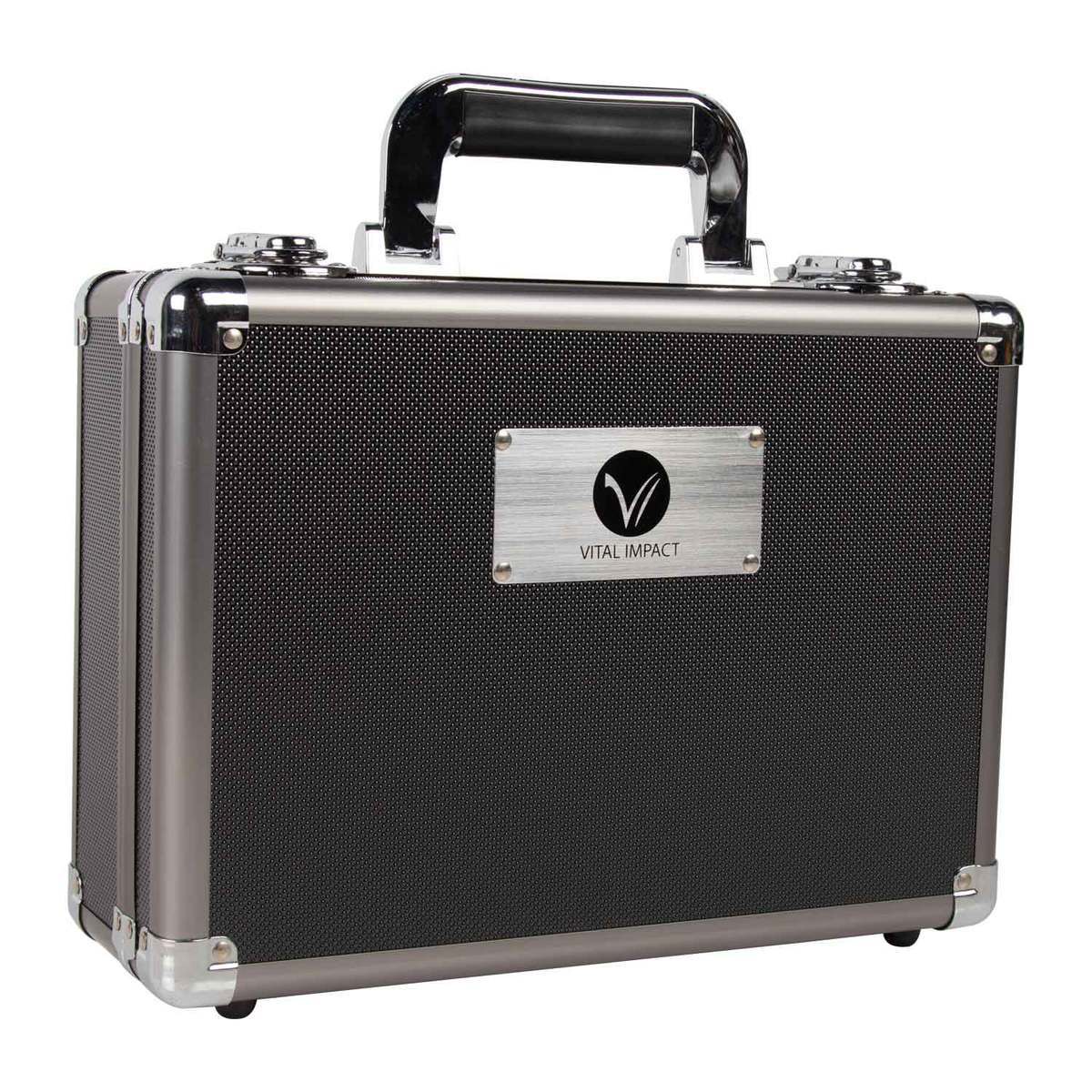 Vital Impact Aluminum 12.63in Single Pistol Case - Aluminum Vital Impact Aluminum 12.63in Single Pistol Case - Aluminum