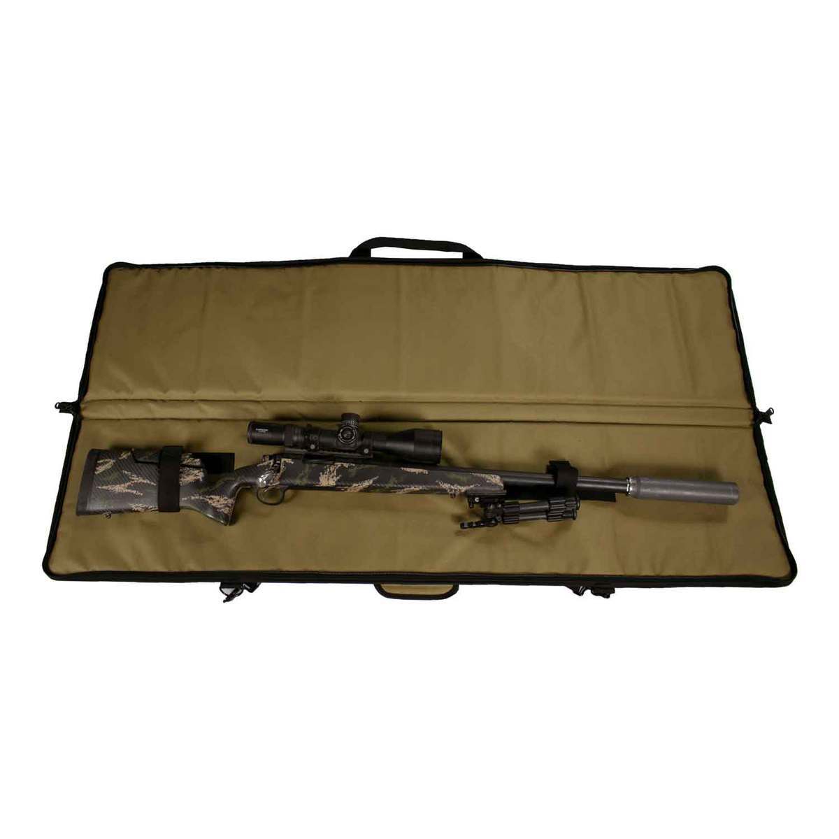 Vital Impact LR01 Shooters Combo 54in Rifle Case - Coyote - Coyote Vital Impact LR01 Shooters Combo 54in Rifle Case - Coyote - Coyote