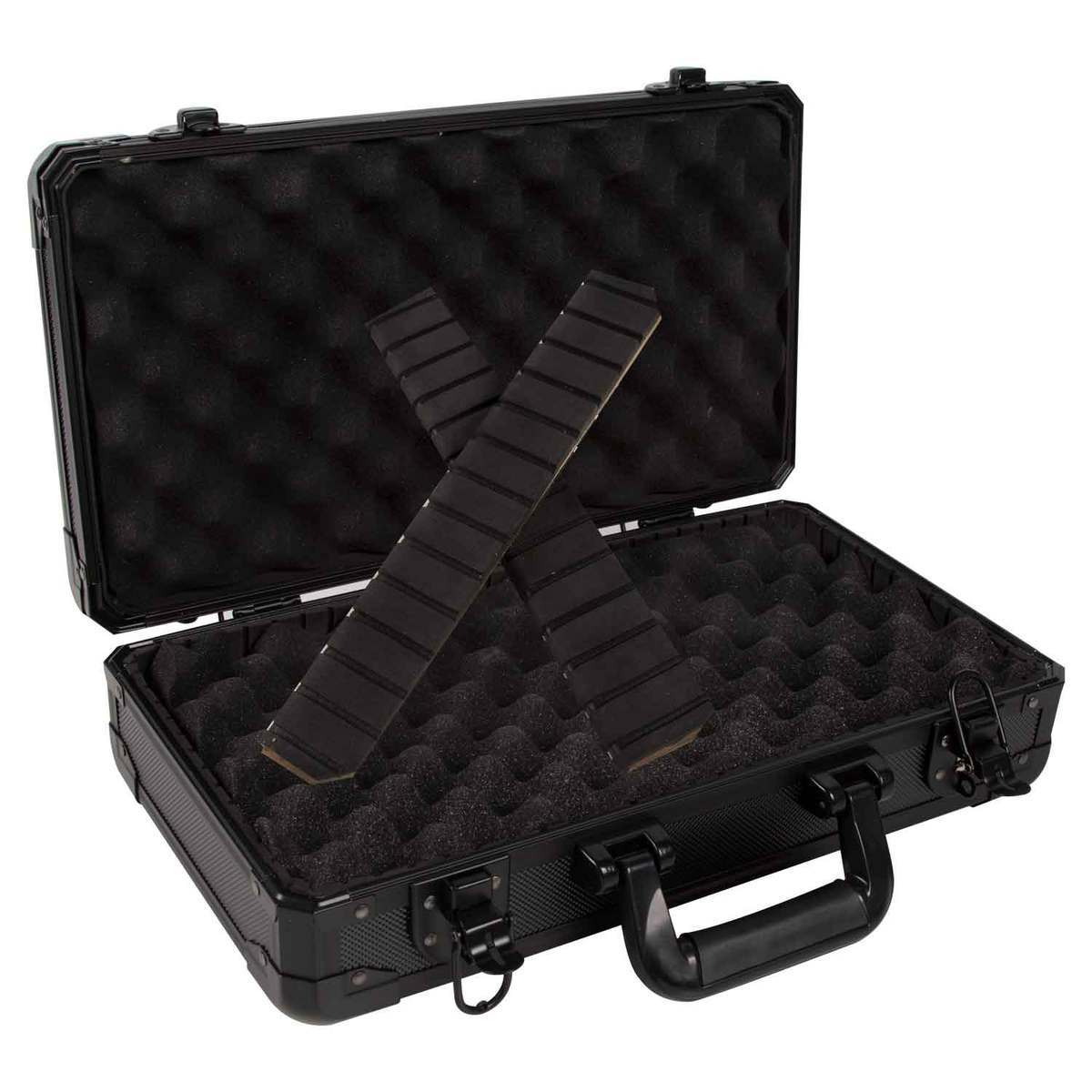 Vital Impact Tactical Black Aluminium 16.5in Double Pistol Case - Black Vital Impact Tactical Black Aluminium 16.5in Double Pistol Case - Black