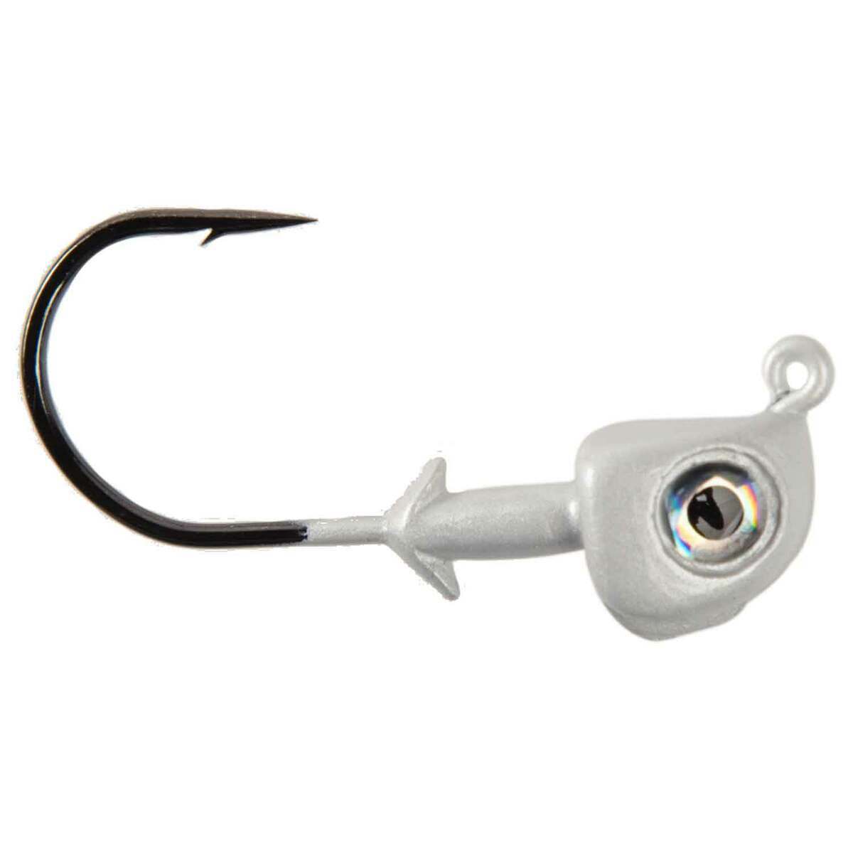 VMC Swimbait Jig 2-Pack - 5/0 Hook Size With Realistic Baitfish Design For Fishing