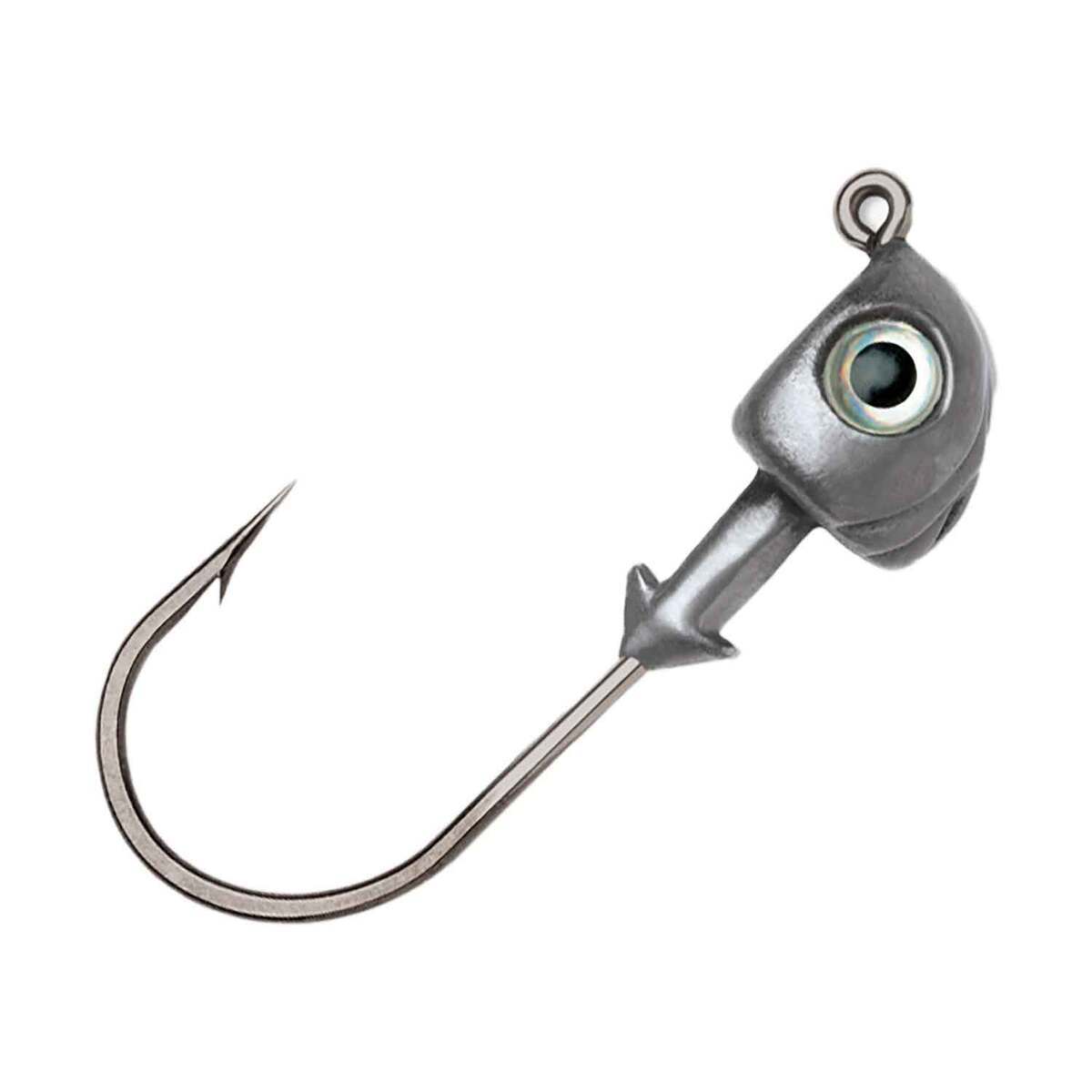 VMC Boxer Jig 1/4 Oz – Metallic Chartreuse, Weedless Jig Head For Bass Fishing