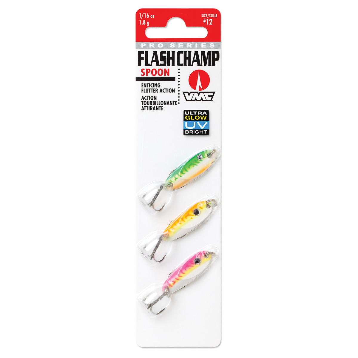 VMC Flash Champ Spoon Ice Fishing Lure Kit VMC Flash Champ Spoon Ice Fishing Lure Kit