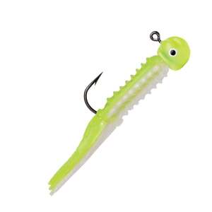 VMC Wingding Jig Ice Fishing Lure - Chartreuse Pearl, 1/16oz