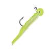 VMC Wingding Jig Ice Fishing Lure - Glow Chartreuse, 1/16oz - Glow Chartreuse