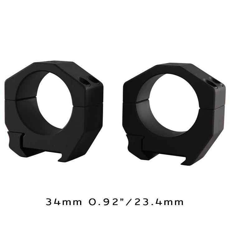 Vortex 34mm Precision Matched Rings - .92in Height Vortex 34mm Precision Matched Rings - .92in Height