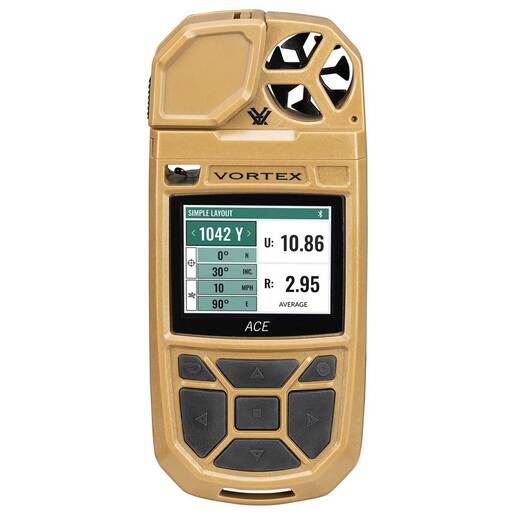 Vortex ACE Ballistic Weather Meter - Tan