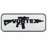 Vortex AR-15 Patch - White - White One Size Fits Most