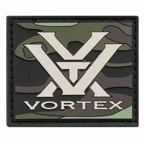 Vortex Camo Logo Patch - Green