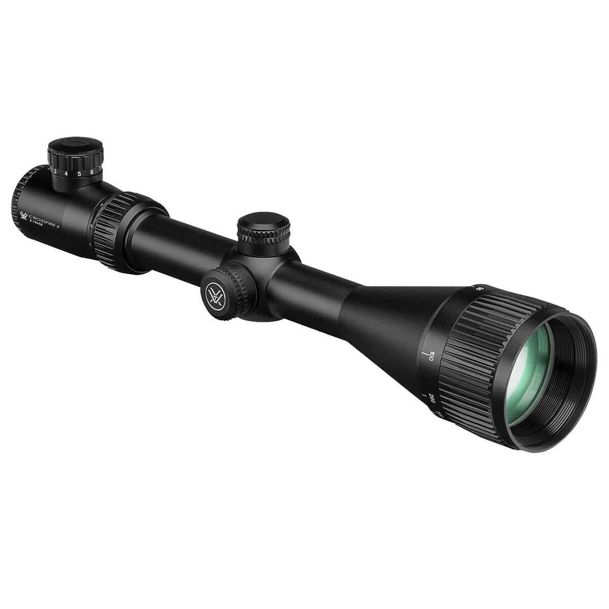 Vortex Crossfire II 3-12x 56mm Rifle Scope - V-Brite - Black Vortex Crossfire II 3-12x 56mm Rifle Scope - V-Brite - Black