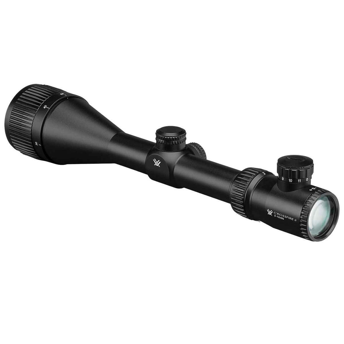 Vortex Crossfire II 3-12x 56mm Rifle Scope - V-Brite - Black Vortex Crossfire II 3-12x 56mm Rifle Scope - V-Brite - Black