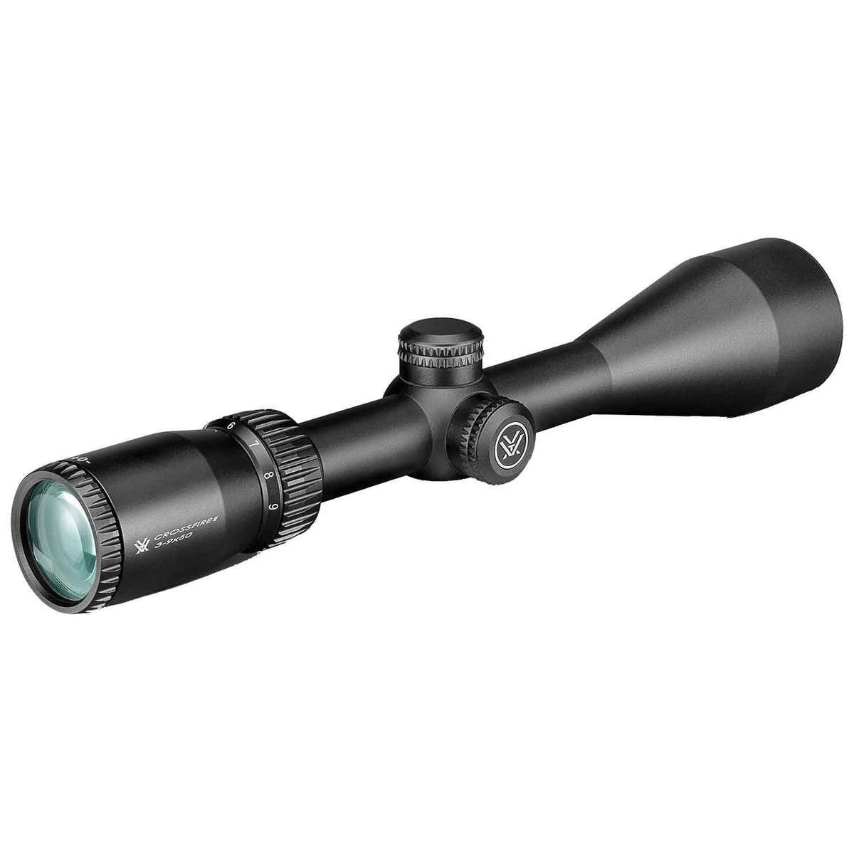 Vortex Crossfire II 3-9x 50mm Rifle Scope - Dead-Hold BDC - Black Vortex Crossfire II 3-9x 50mm Rifle Scope - Dead-Hold BDC - Black