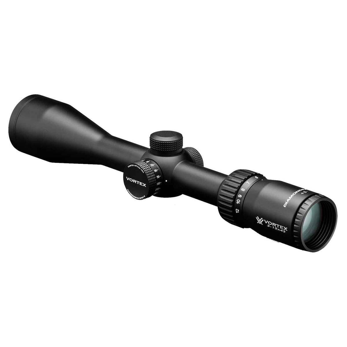 Vortex Diamondback HP 3-12x 42mm Rifle Scope - V-Plex - Black Vortex Diamondback HP 3-12x 42mm Rifle Scope - V-Plex - Black