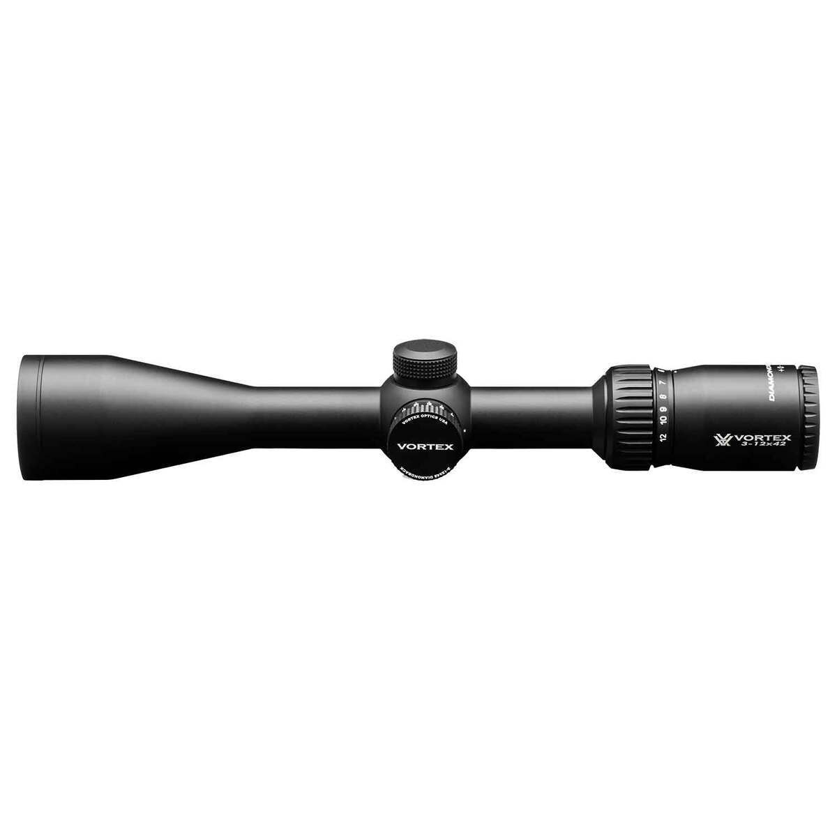 Vortex Diamondback HP 3-12x 42mm Rifle Scope - V-Plex - Black Vortex Diamondback HP 3-12x 42mm Rifle Scope - V-Plex - Black