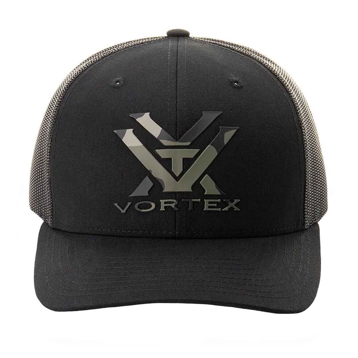 Vortex Performance Hat Vortex Men's Camo Punch Adjustable Hat - Black - One Size Fits Most ...