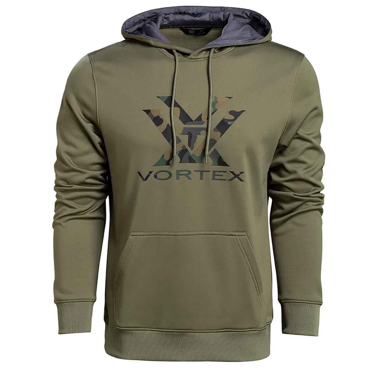 Vortex Men's Core Logo Performance Casual Hoodie Vortex Men's Core Logo Performance Casual Hoodie